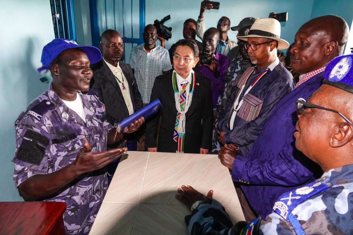 The Special Protection Unit (SPU) has been established by the #SouthSudan National Police Service to provide essential services for survivors of Sexual and Gender-Based Violence (SGBV) and other cases.

Funded by Japan and constructed by UNDP, the SPU in Obbo, Magwi County, links