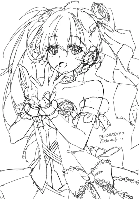 オレンジブロッサムミクさん……すきだ…… 