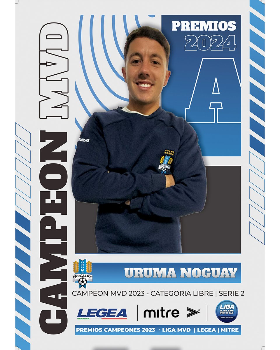 LIGA_MVD's tweet photo. 🏆CATEGORÍA LIBRE - CAMPEONES 2023 🏆

🥇 Junto con LEGEA @legeauruguay, entregamos 980 indumentarias a los jugadores de los equipos campeones 2023. 👕

Hoy te presentamos a los equipos de la categoría libre que recibieron las camperas Legea.

¡Felicitaciones a los campeones! 🥇 https://t.co/L3nYCrO6NX