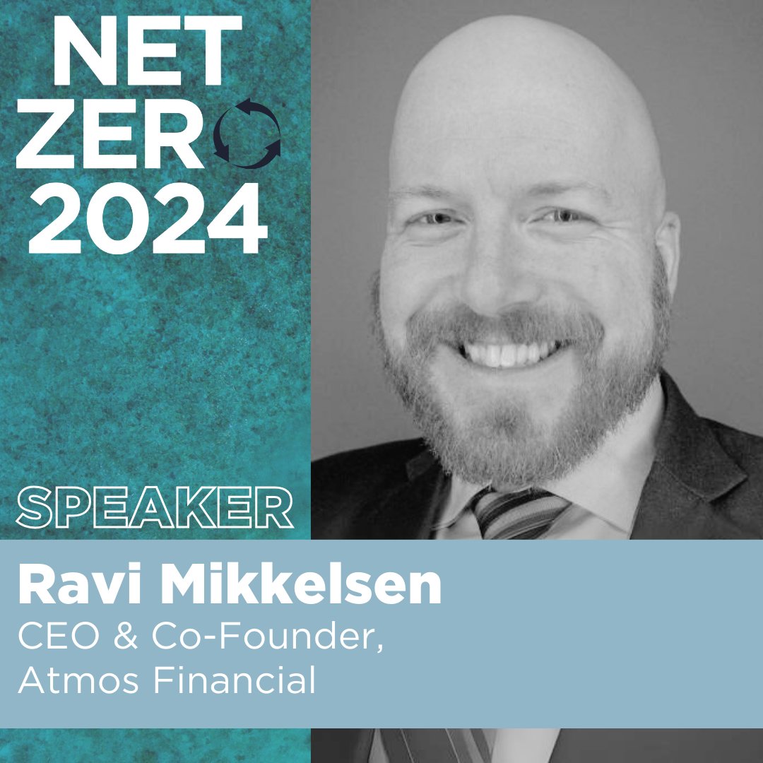 Will you be joining us at the 2024 Net Zero Conference on Sept 17th &amp; 18th in Anaheim, CA?

Atmos cofounder, <a href="/RaviMikkelsen/">🇺🇸Ravi Clean-Electrification Mikkelsen🇺🇸</a> will be presenting, "Accelerating Climate Action: The Critical Role of Financial Institutions".

We'll see you there! Register here:lnkd.in/4G0r4+