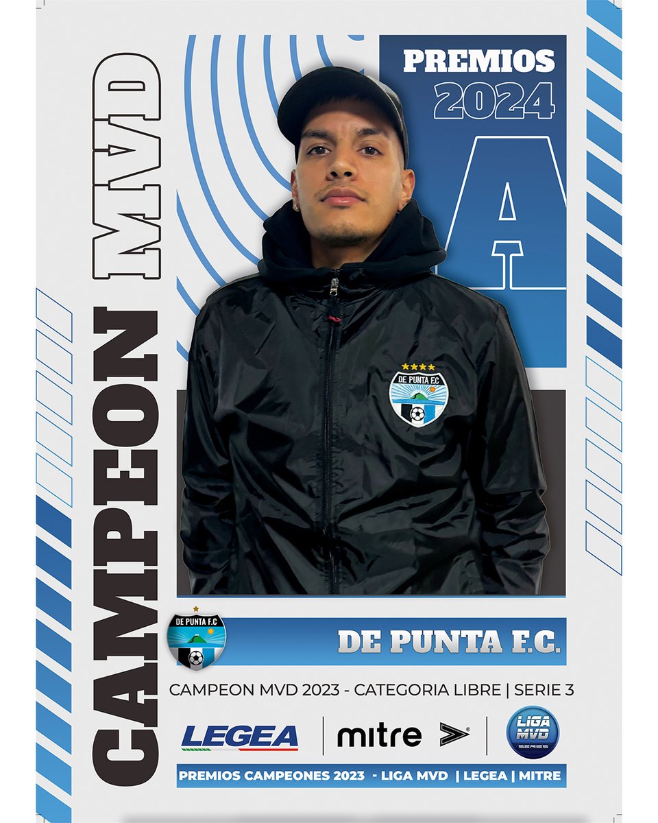 LIGA_MVD's tweet photo. 🏆CATEGORÍA LIBRE - CAMPEONES 2023 🏆

🥇 Junto con LEGEA @legeauruguay, entregamos 980 indumentarias a los jugadores de los equipos campeones 2023. 👕

Hoy te presentamos a los equipos de la categoría libre que recibieron las camperas Legea.

¡Felicitaciones a los campeones! 🥇 https://t.co/hK7sbih58W