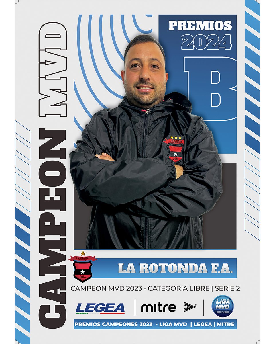 LIGA_MVD's tweet photo. 🏆CATEGORÍA LIBRE - CAMPEONES 2023 🏆

🥇 Junto con LEGEA @legeauruguay, entregamos 980 indumentarias a los jugadores de los equipos campeones 2023. 👕

Hoy te presentamos a los equipos de la categoría libre que recibieron las camperas Legea.

¡Felicitaciones a los campeones! 🥇 https://t.co/hK7sbih58W