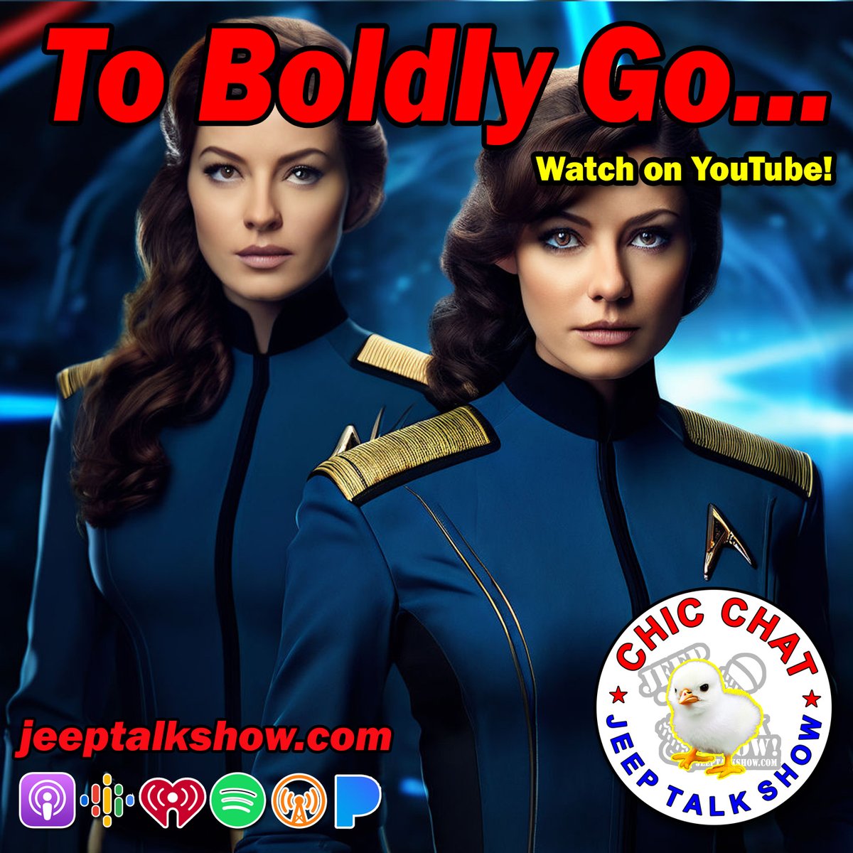 JeepTalkShow's tweet image. JTS Chic Chat episode is available to listen on your fav podcast players, or watch on YouTube! #jeeptalkshow #jeep #jeeplife #jtschicchat #happylaborday jeeptalkshow.com