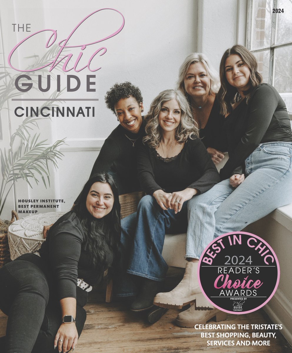 The Chic Guide Cincinnati: Best in Chic 2024 – Thousands of you voted in this online contest and in-person event, making this truly a list of the most chic people, businesses and places in the Queen City. - mailchi.mp/cincychic/best…