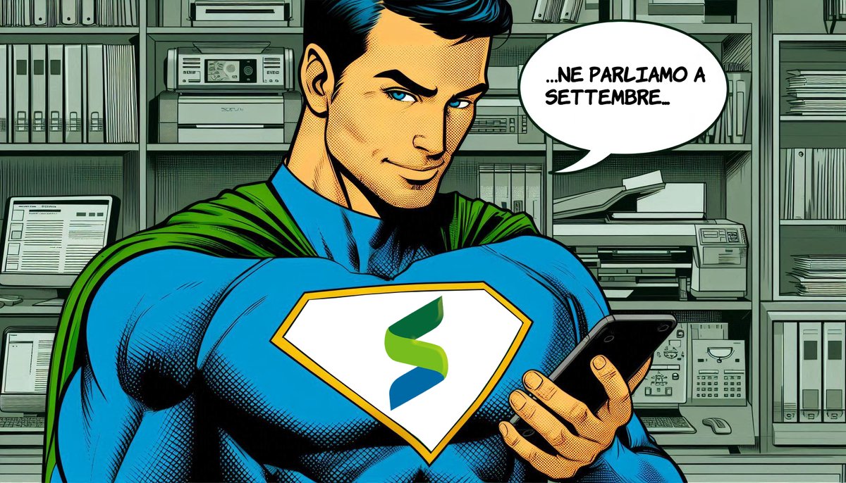 SeclanSrl's tweet photo. Ne parliamo a Settembre ha iniziato a seguirti! 😂#2settembre #ricominciare Dove eravamo rimasti? Hai bisogno di una consulenza? Contattaci > https://t.co/MdU3VW0vVe ...Oppure lo faremo noi! #settembre2024 #seclan #beyondtechnology https://t.co/WrD5GTvRv6