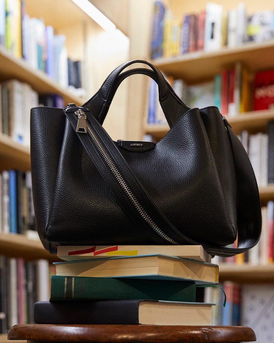 Big enough to fit all your favorite reads.

Shop the latest bags from #DKNY