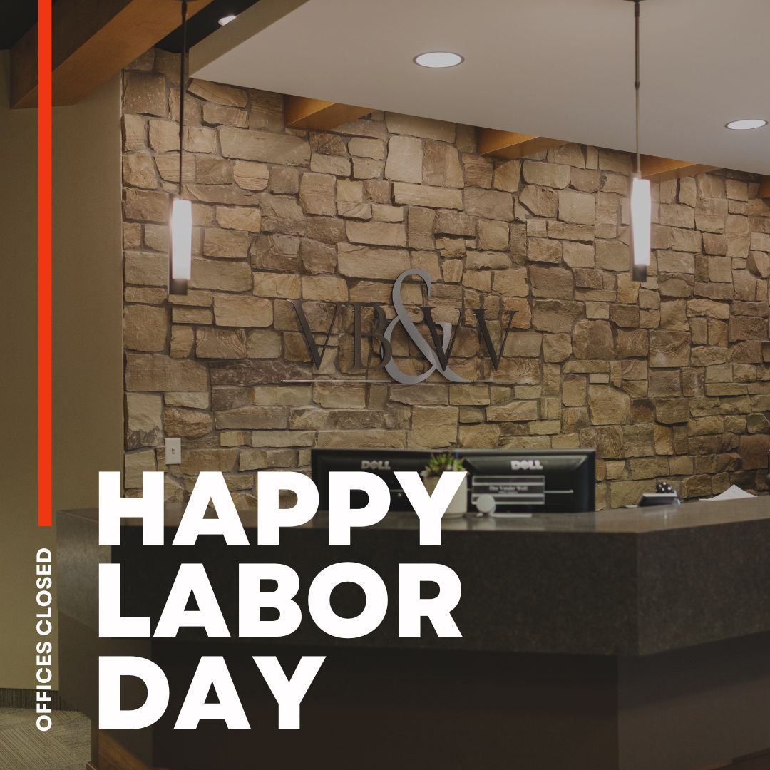 VBandVV's tweet photo. Happy Labor Day! Our offices will be closed today and will return to normal hours tomorrow. We are blessed to have a dedicated, hardworking, and fun-loving team at VB&amp;VV! https://t.co/hV1YRZz2Cd