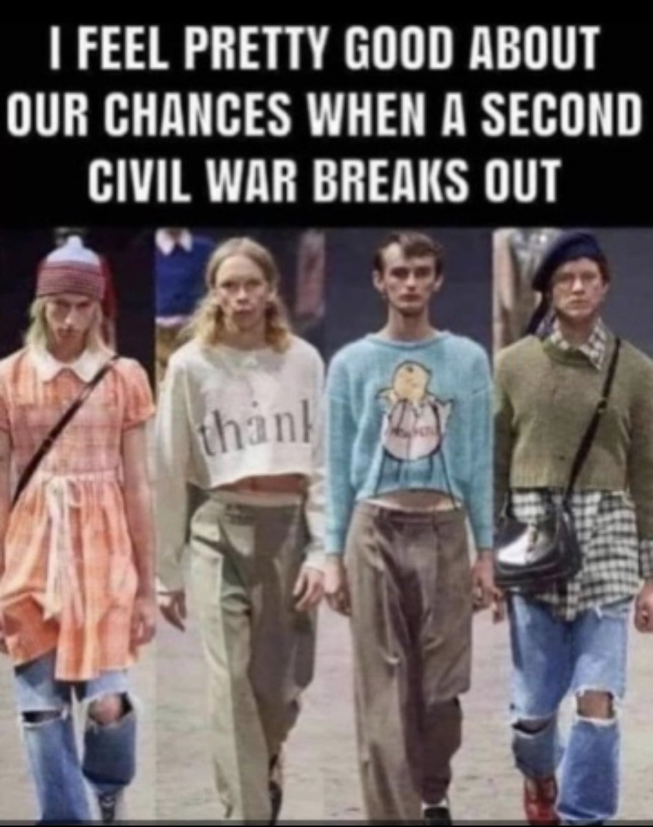 TheEXECUTlONER_'s tweet image. Who feels pretty good about our chances if a Civil War were to break out right now? 🙋‍♂️