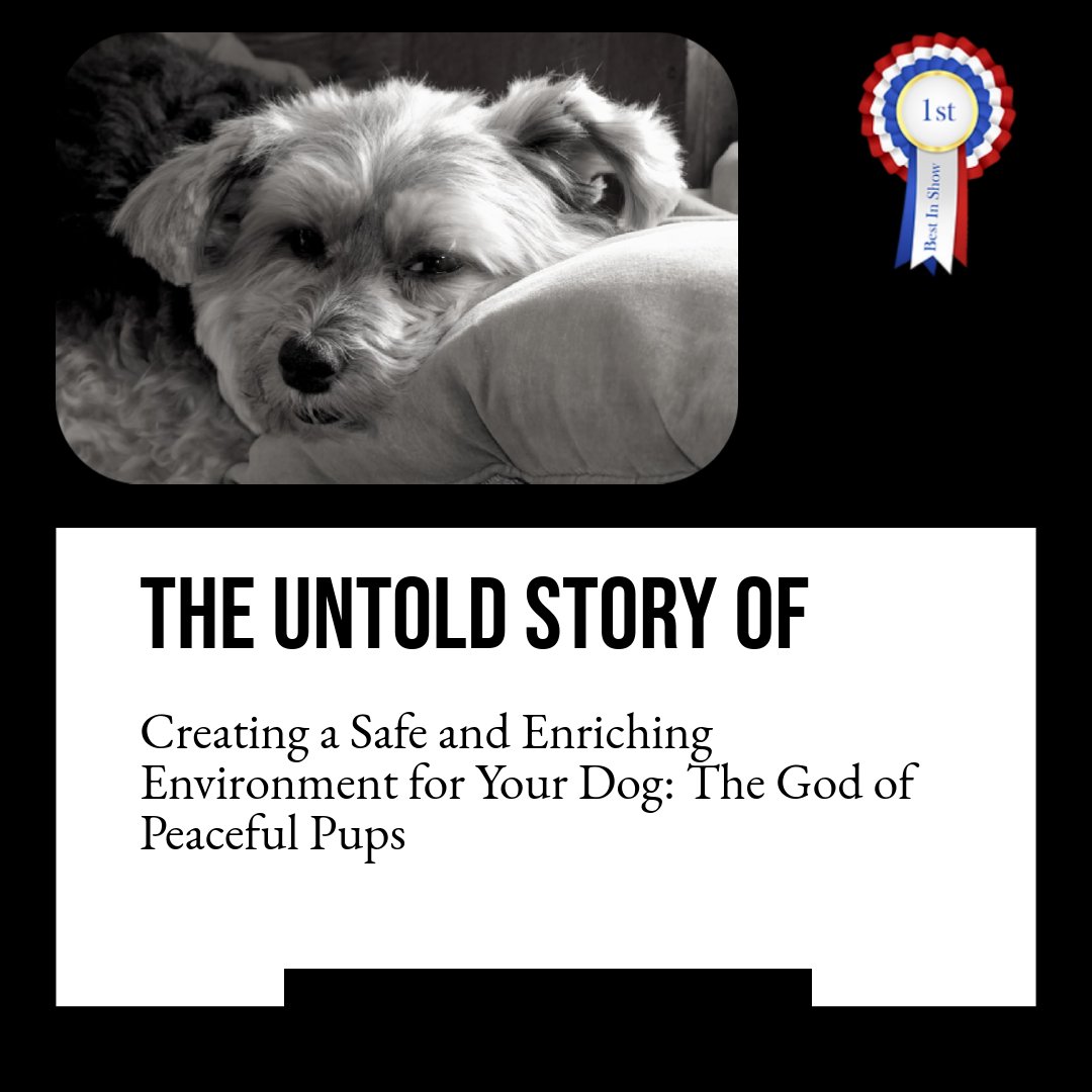 Best_InShow's tweet photo. This is the narrative that deserves more attention...

Ensuring your dog has a safe and stimulating environment is crucial for their well-being. https://t.co/gPMvAHEVQ2