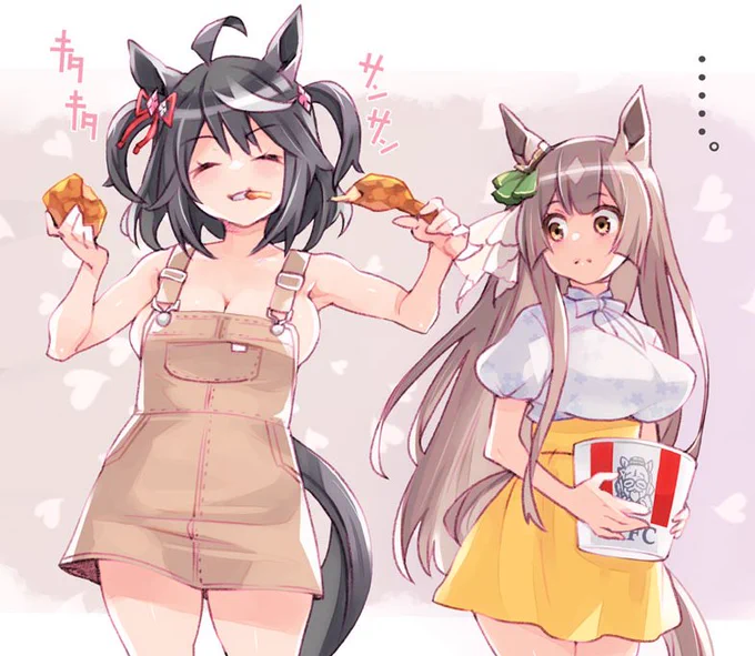 キタサンはダイヤと二人きりだとこれぐらい油断してそう(小並感)※支援サイト更新(固定ツイート) 