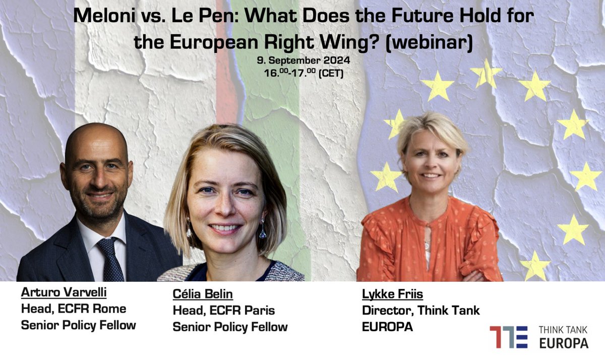 Almost eight weeks after the election, France is still struggling to form a new government. While coalition formation is common in other European countries, it is far from the norm in France. What's going on in France?

We will ask <a href="/celiabelin/">Célia Belin</a> at this webinar on September 9👇