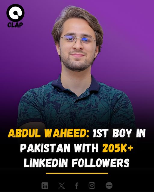 ClapPakistan's tweet image. Meet Abdul Waheed: Senior Technical Recruiter &amp;amp; HR Team Lead at @BrainXTechs with 6+years of experience in IT recruitment and HR management. Skilled in hiring top tech talent and leading HR operations.

#HRExpert #TechnicalRecruitment #ClapRecognize #ClapPakistan
