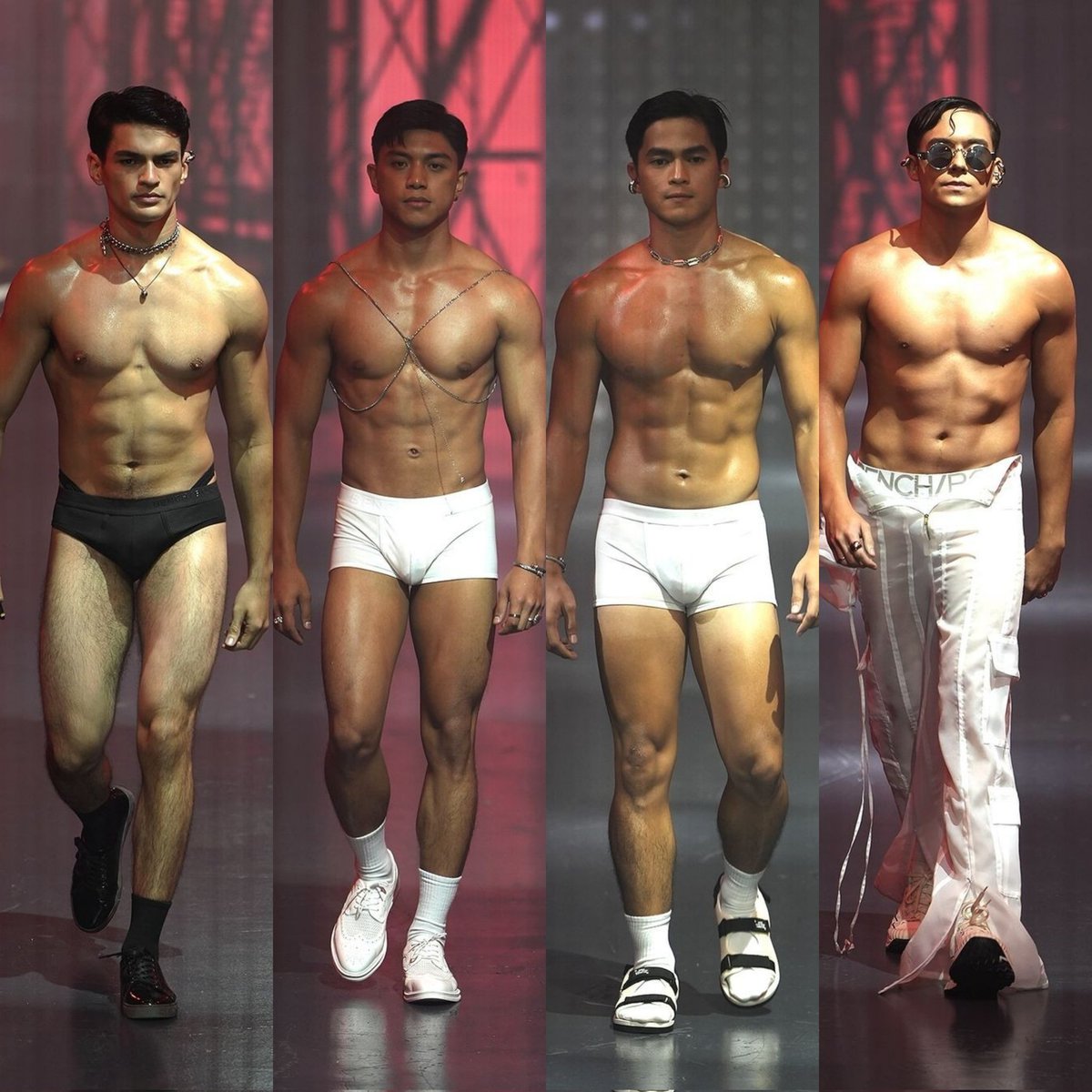 EmpressKxxx's tweet image. Aside from #BruceRoeland at #RoyceCabrera, katakamtakam din sina #ElysonDeDios at #JamesonBlake sa #BENCHFashionWeekHoliday24. 🔥

Sana ibalik na ang Cosmo Bachelor Bash. Hihi