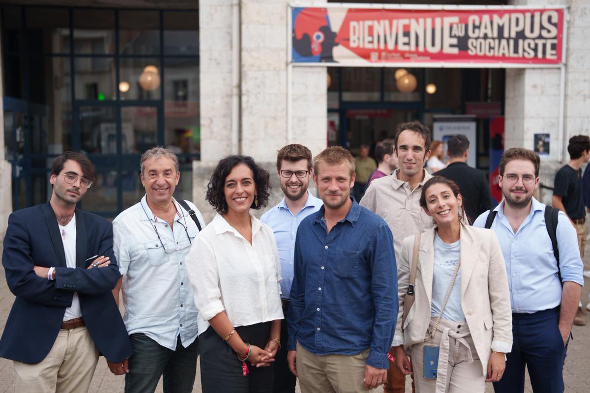 Les <a href="/socialistes95/">Parti Socialiste Val d’Oise</a> et les <a href="/jeunessoc95/">Les Jeunes Socialistes 95</a> au #CamPuS24 🌹

Merci <a href="/mdelmestre/">Mathieu Delmestre</a> !