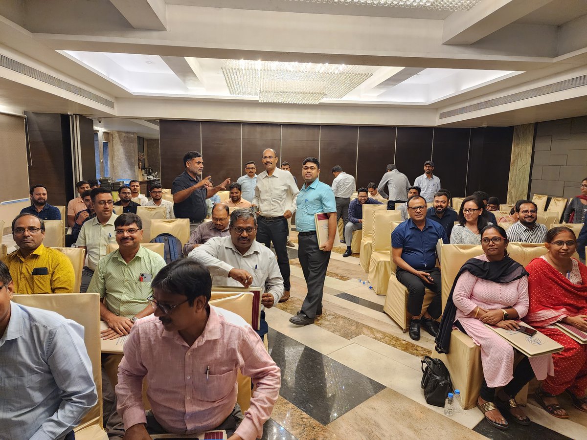 DhandariaKumar's tweet photo. Thank you  GST &amp; Indirect Taxes Committee, ICAI New Delhi and NACIN Kolkata for inviting me as faculty for “Training on GST Audit” for officers of Audit Commissionerate at Durgapur 28.08.2024 https://t.co/v26KuR2ukv