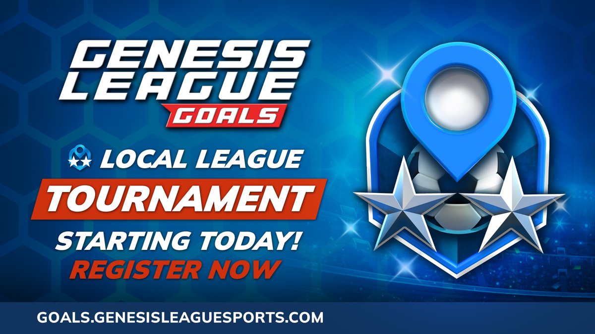 🏆 The Local League Tournament starts at 12 PM EST today! Get ready to showcase your skills. 

Register now: challonge.com/vk6x6nm3

Don’t miss out on the local action! ⚽️🔥

#GLG #Season2 #ComingSoon #Soccer #Football #mlspa #web3 #NFTs #GamingCommunity