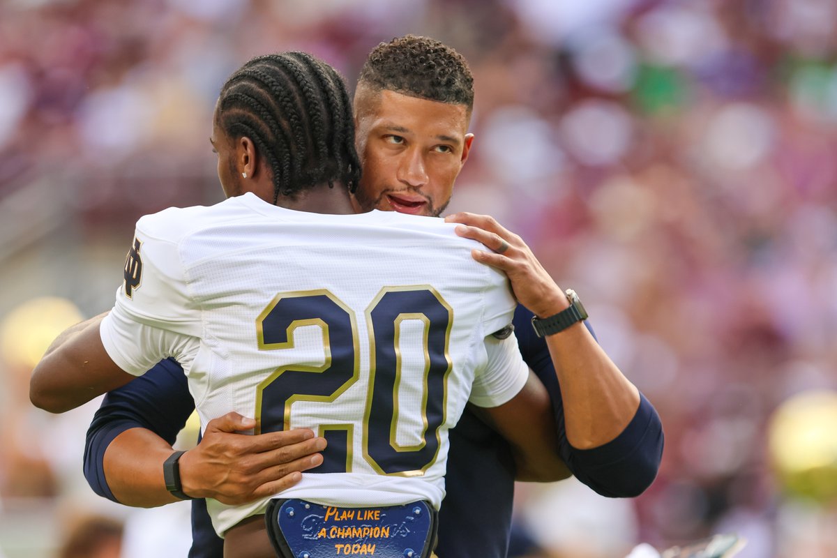 Texas A&amp;M quarterback Connor Weigman targeted Notre Dame cornerback Benjamin Morrison five times Saturday night. The result: 

1-of-5, for 1 yard.