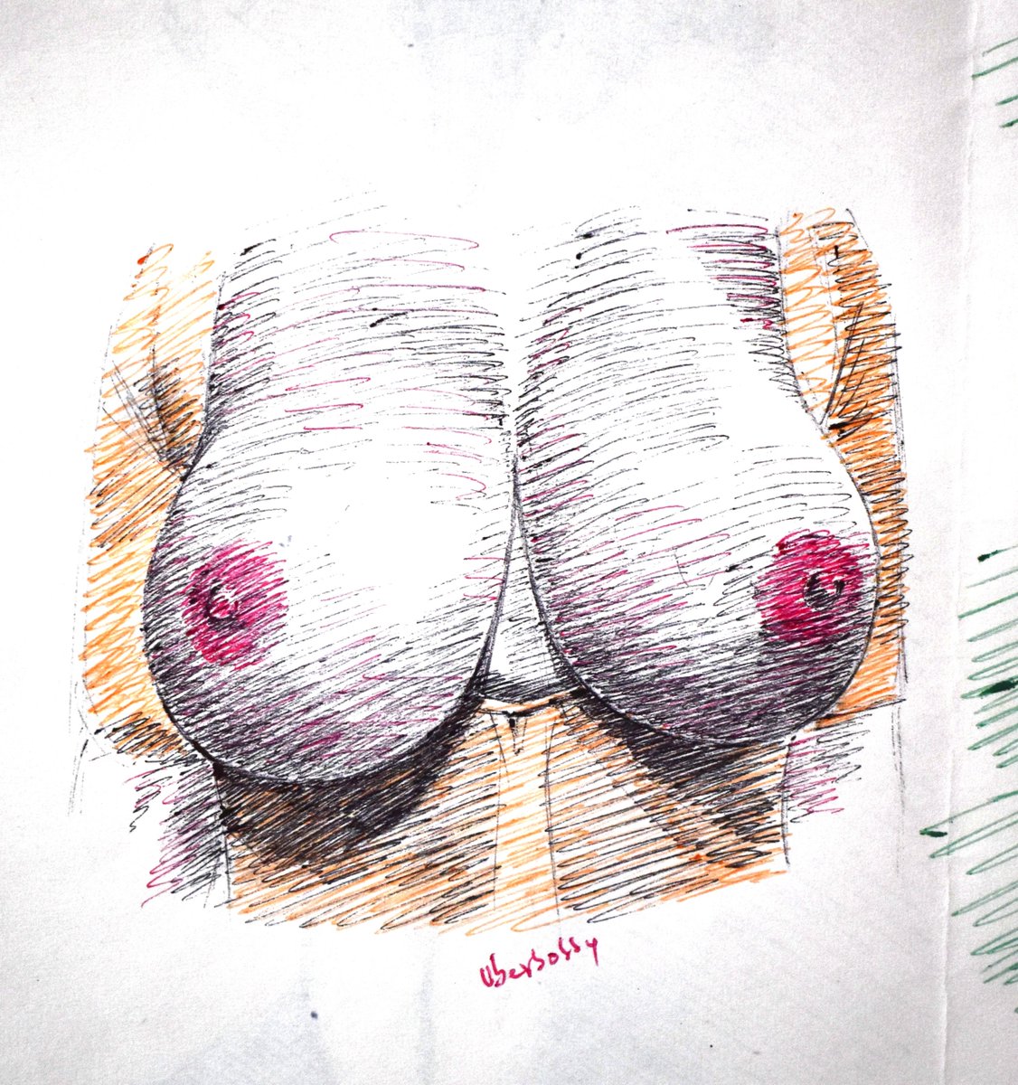 #sketchtember #bustywoman #CurvyGirlTeam #drawings