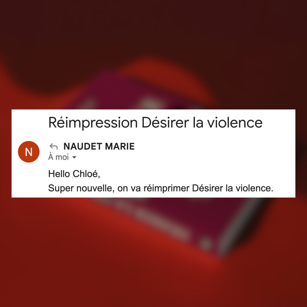 POV : ton éditrice t’annonce la meilleure nouvelle de la rentrée 🥹
