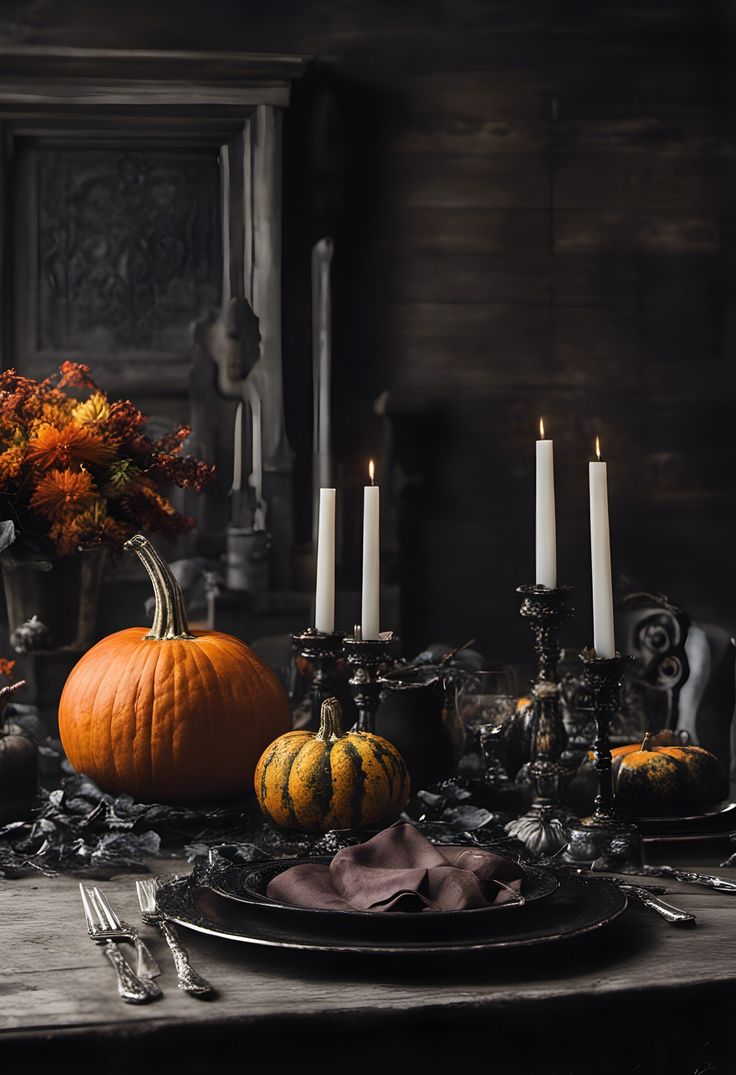 NiftyBuckles's tweet photo. #MythologyMonday 🧙♀️
🎃Samhain eve, our table is set for a #DumbSupper, honoring the living and our departed ancestors and recent kin.💀
In silence, we remember heartfelt stories with grateful hearts.🙏🍽️
Soft flickering candles remind us that love transcends death. 🕯️🧡#Samhain https://t.co/WMrSRbnUPF