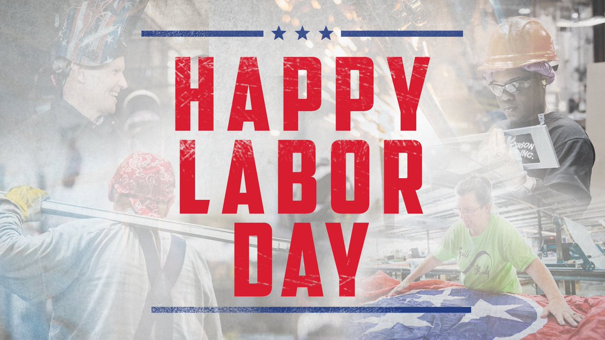Happy Labor Day, Tennessee!

Many thanks to the hardworking men &amp; women across our state who keep our communities &amp; economy thriving. 

<a href="/MariaLeeTN/">First Lady Maria Lee</a> &amp; I wish all Tennesseans a safe &amp; blessed Labor Day.