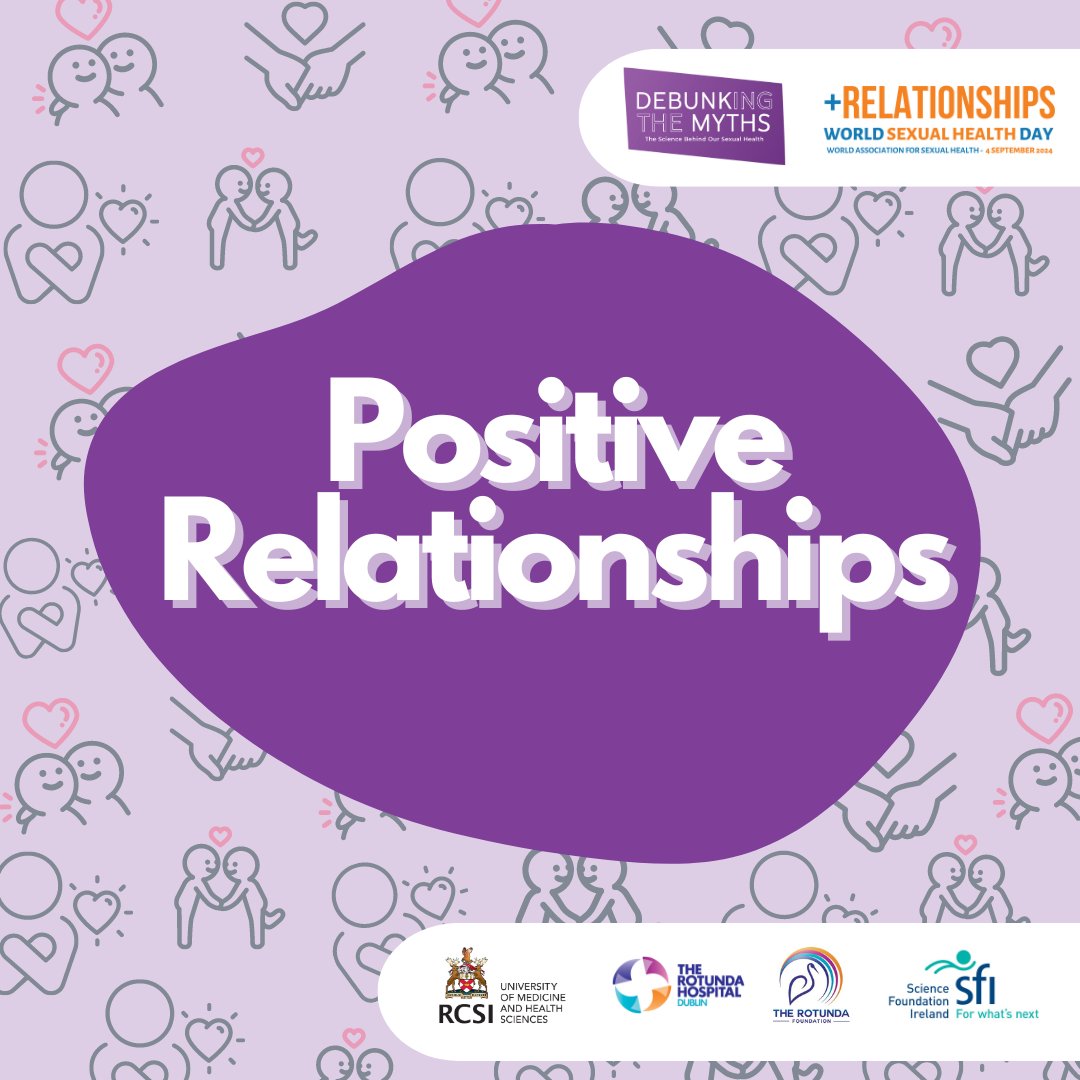 To celebrate #worldsexualhealthday we are running a campaign on Instagram and TikTok 

instagram.com/debunkingmyths…

Follow along as we dive into #positiverelationships —starting with yourself and the people around you!

#wshd2024