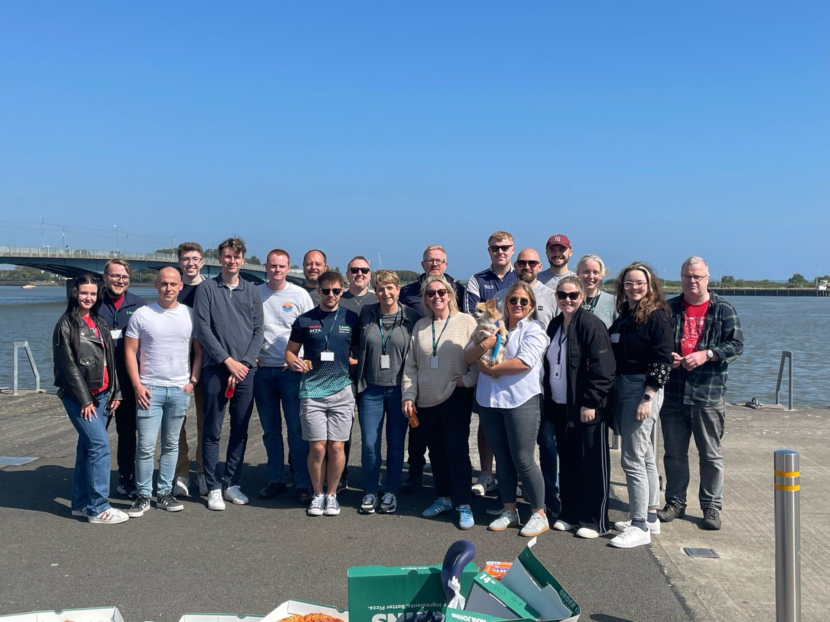 Pizza on the quay, anyone? 🍕 ☀ Our social team had a blast during lunchtime last week as we enjoyed the pick-up in sunshine! We have vacancies open within Sales &amp; Marketing so if the Wexford way of life appeals to you, check out our open roles here: lnkd.in/eXp-YscW ☀