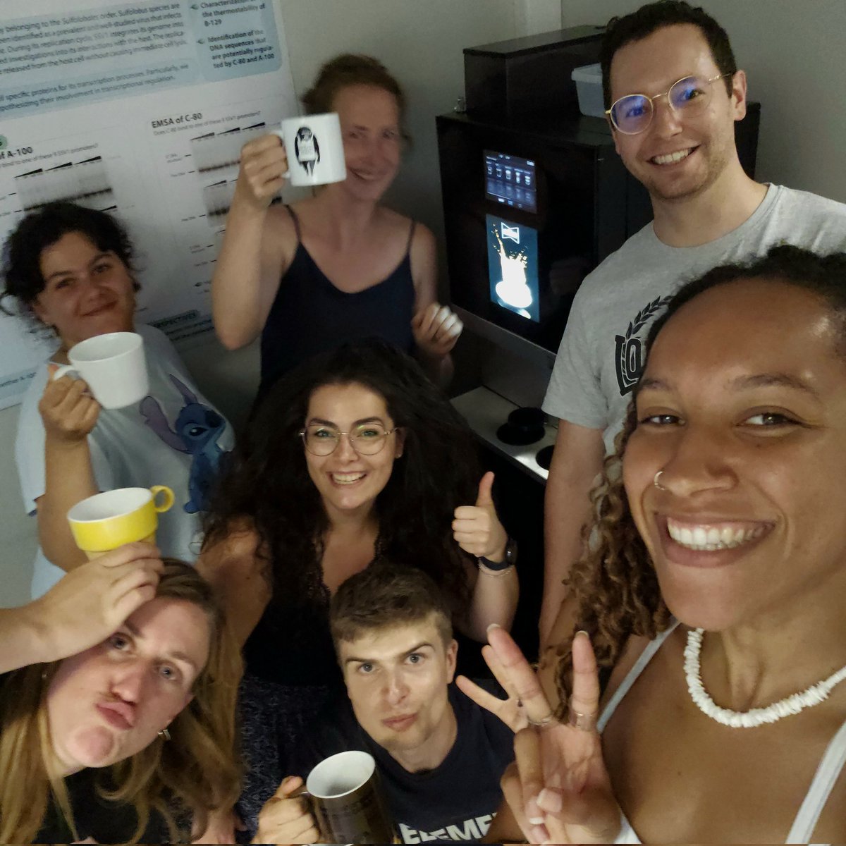 Today’s a big day in MICR history! 🎉 We’re stepping up our coffee game with a fancy new machine! ☕️ Here’s to even more groundbreaking research fueled by top-tier espresso. 
Thanks <a href="/PeetersEveline/">Eveline Peeters</a> &amp; <a href="/jruytinx/">Joske Ruytinx</a> #Coffeelovers #research #phdlife
<a href="/VUBrussel/">VUB</a> <a href="/researchvub/">Research VUB</a>