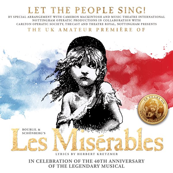 🎟️TICKETS ON SALE NOW! 🇫🇷<a href="/RoyalNottingham/">TRCH</a> trch.co.uk/whats-on/les-m… <a href="/LoveNottm/">NottinghamRocks</a> @Nottinghasm #onsalenow #lesmiserables #musical #theatre #Nottingham