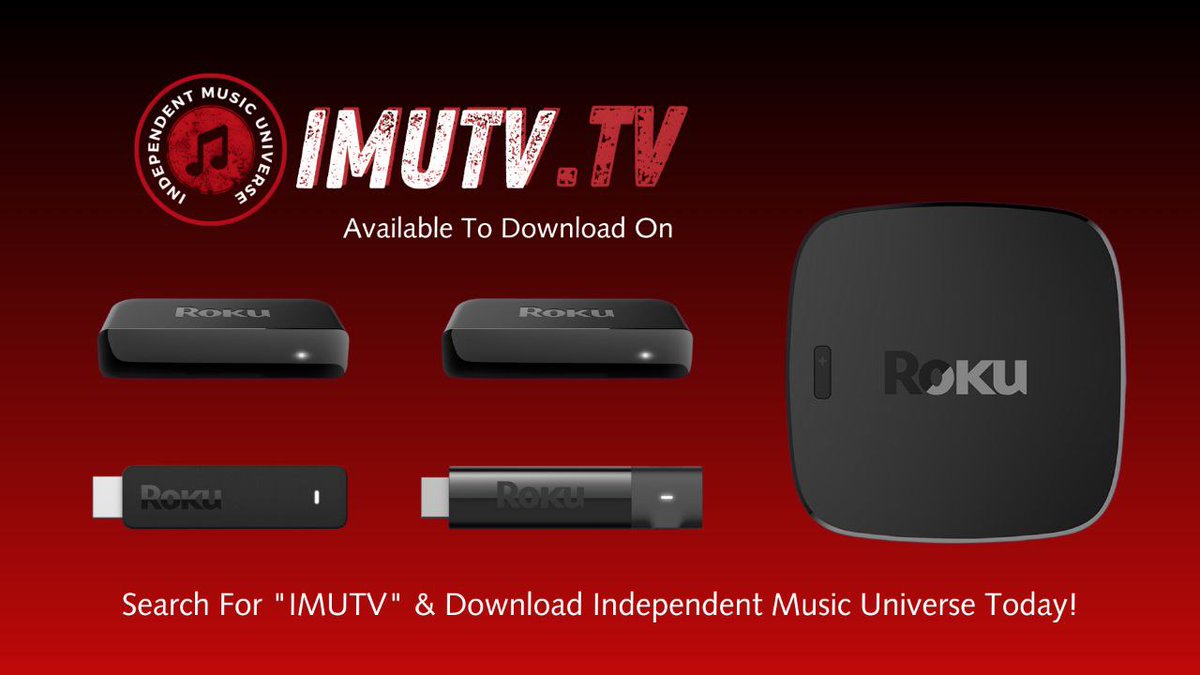 niall_cottrell's tweet image. Got a Roku Streaming Device? 🖥

Search for "IMUTV" &amp;amp; install our app today to start watching your favourite Independent Artists on the Big Screen! 🔥