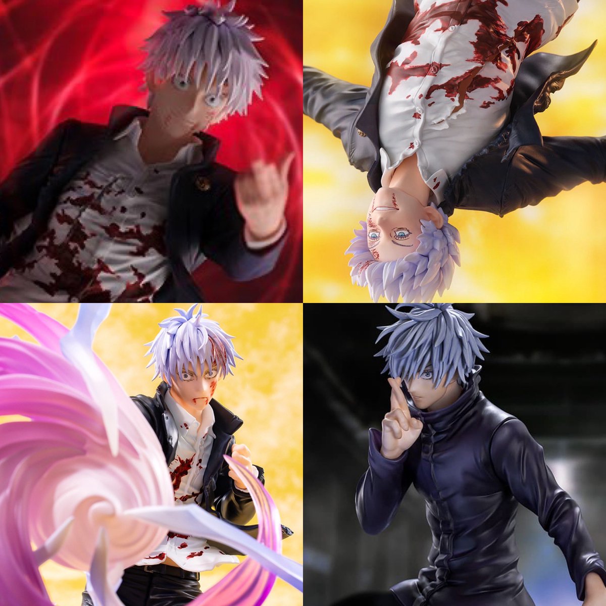 呪術廻戦懐玉・玉折FIGURIZMα“五条悟”術式反転「赫」 4個