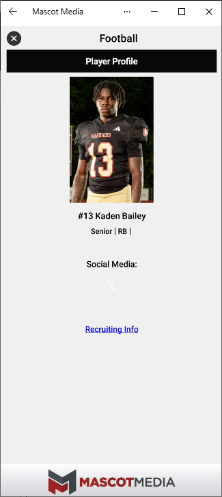 David Limbaugh (@rhs_sid) on Twitter photo Dear <a href="/RHS_WarriorsFB/">Riverdale Football</a> fans, players and sports media.
Did you know that if you install our <a href="/MascotMediaTeam/">Mascot Media</a> app on your phone you can see rosters, schedules, photos and more?
You have access to their social media and HUDL links.
Players - need your X names.
<a href="/RHS_sports/">RiverdaleSports</a> Dear <a href="/RHS_WarriorsFB/">Riverdale Football</a> fans, players and sports media.
Did you know that if you install our <a href="/MascotMediaTeam/">Mascot Media</a> app on your phone you can see rosters, schedules, photos and more?
You have access to their social media and HUDL links.
Players - need your X names.
<a href="/RHS_sports/">RiverdaleSports</a>
