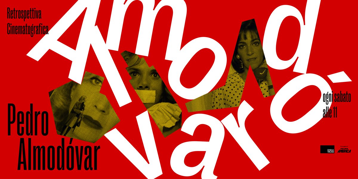 A partire dal 7 settembre, ogni sabato alle 11.00, il #CinemaTroisi dedicherà una retrospettiva Pedro Almodóvar: dai primi titoli a quelli che lo hanno consacrato alla fama internazionale, per arrivare all’uscita nelle sale del film che presenterà questi giorni a Venezia.