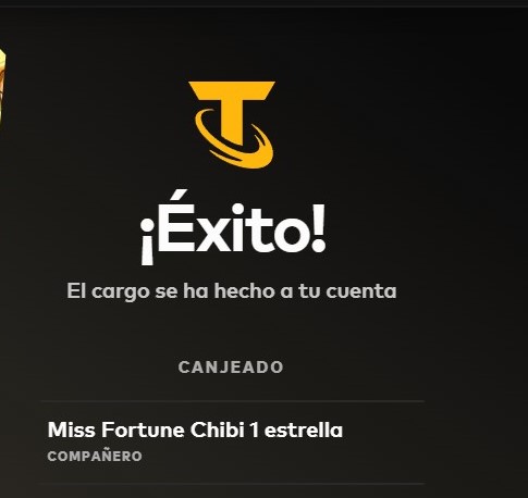 Muchas gracias <a href="/SoyJamiie/">Jamiie</a>, mis conocimientos de lore han servido jaja. Me olvidé de publicarlo antes