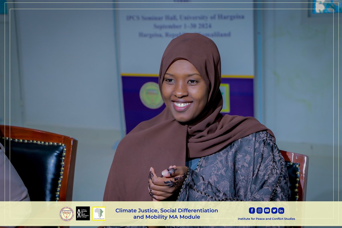 The IPCS in collaboration with Rift Valley Institute (RVI), the Open Society University Network Hub for Connected Learning Initiatives &amp; the Black Mountains College (UK) launched an M.A module on ‘Climate Justice, Social Differentiation &amp; Mobility’ at the University of Hargeisa.