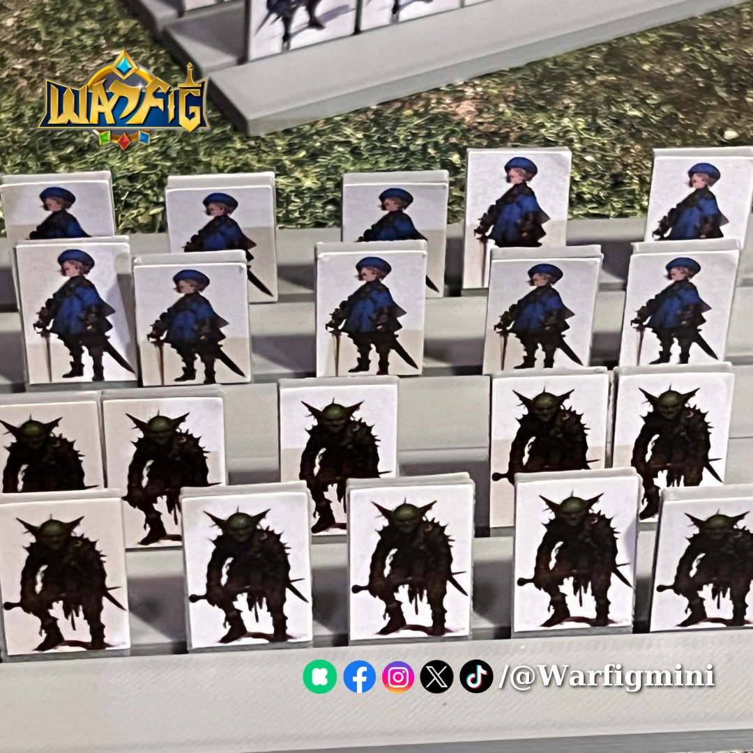 warfigmini's tweet image. The heat of battle in Warfig! Quick thinking and adaptability are key to victory. ⚡🧠  Join us on Kickstarter: kickstarter.com/projects/warfi… #WarfigBattle #TabletopStrategy #WarhammerMiniatures #WarhammerHobby #WarhammerGames #WarhammerLore #MagicTheGathering #MTGArena #MTGCommunity
