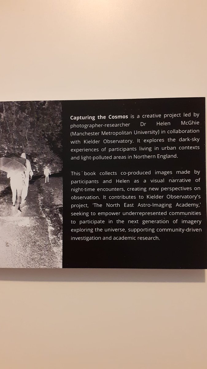 WestEndRefugee's tweet photo. Participants from WERS have completed a 10 week research project, in partnership with @kielder_obs and academic Dr Helen Mcghie. Their final photos are exhibited in Kielder Observatory. We visited last Wednesday night to take a first look, and managed to do some stargazing! https://t.co/uXUuYZnPIV