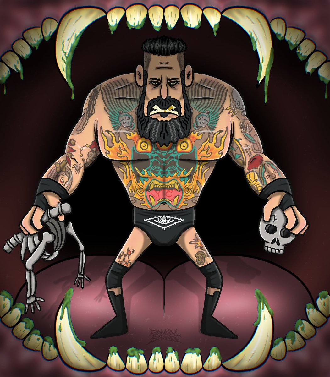 Finished this <a href="/Brodyxking/">Big Bad Brody King</a> art today! Had a lot of fun making this one.