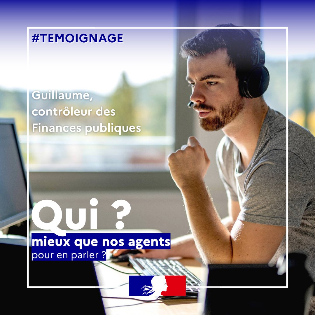 ENFiP_officiel's tweet photo. 🚀 #RECRUTEMENT | 💬 Découvrez le témoignage de Guillaume, contrôleur de la @dgfip_officiel sur : https://t.co/qpiSUZYi5z
❔Qui mieux que vous pour nous rejoindre❔
📅 Date limite d'inscription : 2️⃣octobre... 2 min suffisent 😉 !
#RLFP #Inscription #concours
©SIPA/Lionel Hahn https://t.co/VrZuJSKYFm