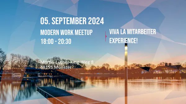 ragnarh's tweet photo. #Münster ist für mich immer eine Reise wert und wenn es dann noch mit #MicrosoftViva und #Microsoft365 Modern Work UserGroup UND Grillen 🌭 + Drinks 🍻 🍷 kombiniert wird, dann ist kein Halten mehr.

Meldet Euch hier an, denn #CommunityRocks! 
Besser kann man nicht lernen.
https://t.co/1v86cyxoAv

💚 lichen Dank ans Orga Team und Gastgeber @nyn3x  @busitecGmbH @SharePoint_Blog @ModernWorkMS