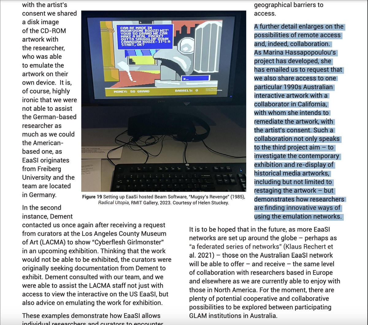 EphemeralMedia's tweet image. This semester, I hope to continue working with the GUAM CD-ROM emulators for new Media Archeology projects &amp;amp; my ongoing collab project with Erik Loyer. Mentioned in the &quot;Collecting, Curating, Preserving and Researching Media Arts: A Good Practice Report,&quot;  anat.org.au/wp-content/upl…