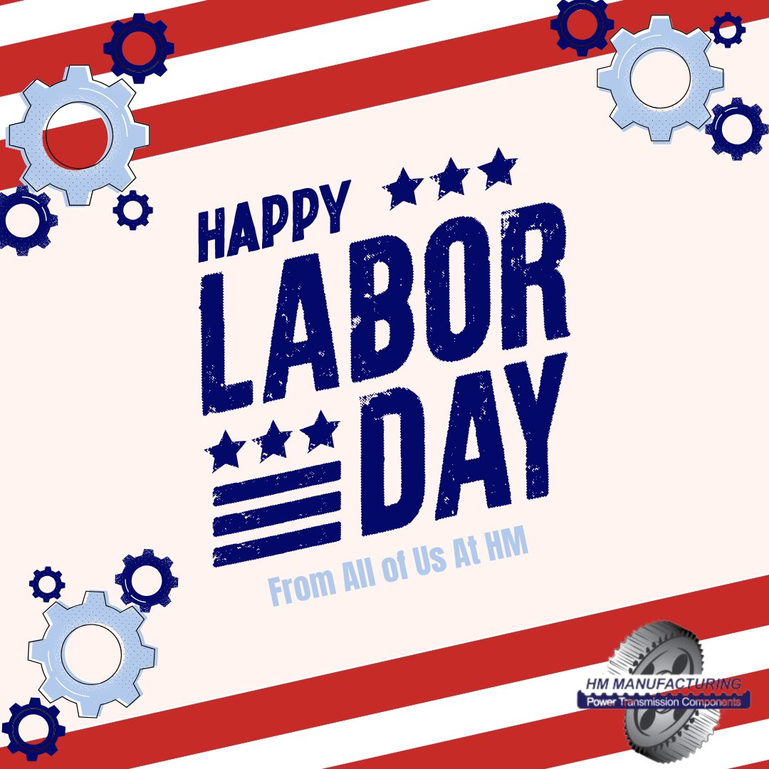 Celebrating the hard work and dedication that drives us forward. Wishing everyone a restful and happy Labor Day! #HMmanufacturing #LaborDay #Teamwork #Gratitude #MadeInAmerics #manufacturing #innovation #PrecisionProducts #CNC