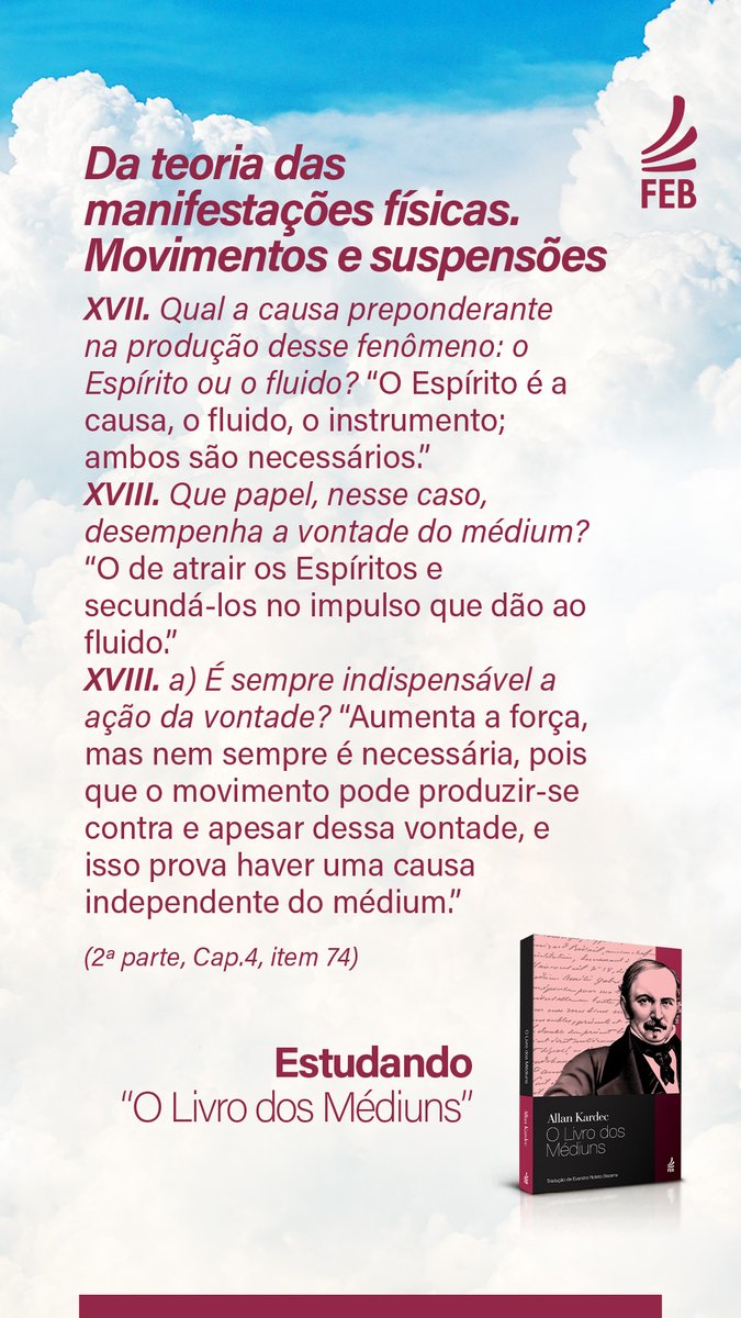 Federação Espírita Brasileira | FEB tweet media