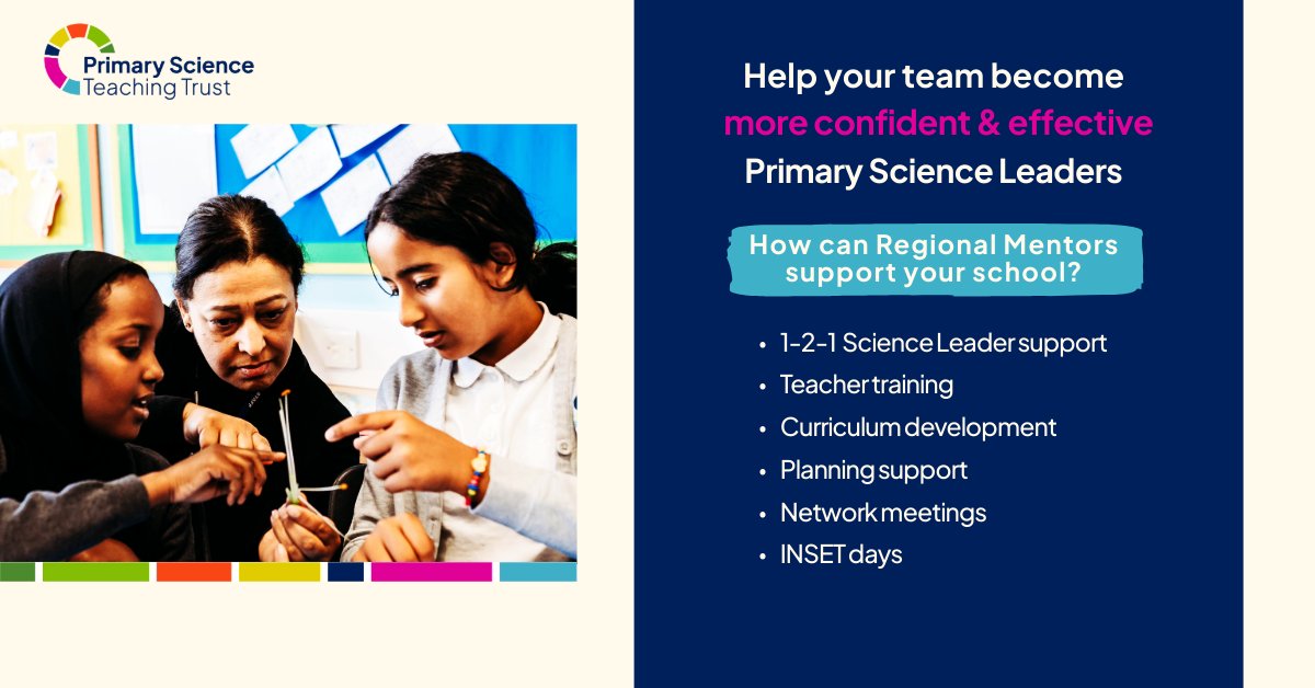 Whether you're a new Science Lead seeking resources to enhance primary science or an experienced subject leader looking for fresh direction this year, PSTT is here to support all your school's needs.

Learn more on how we can help: 
👉 tinyurl.com/j4d2jw3z