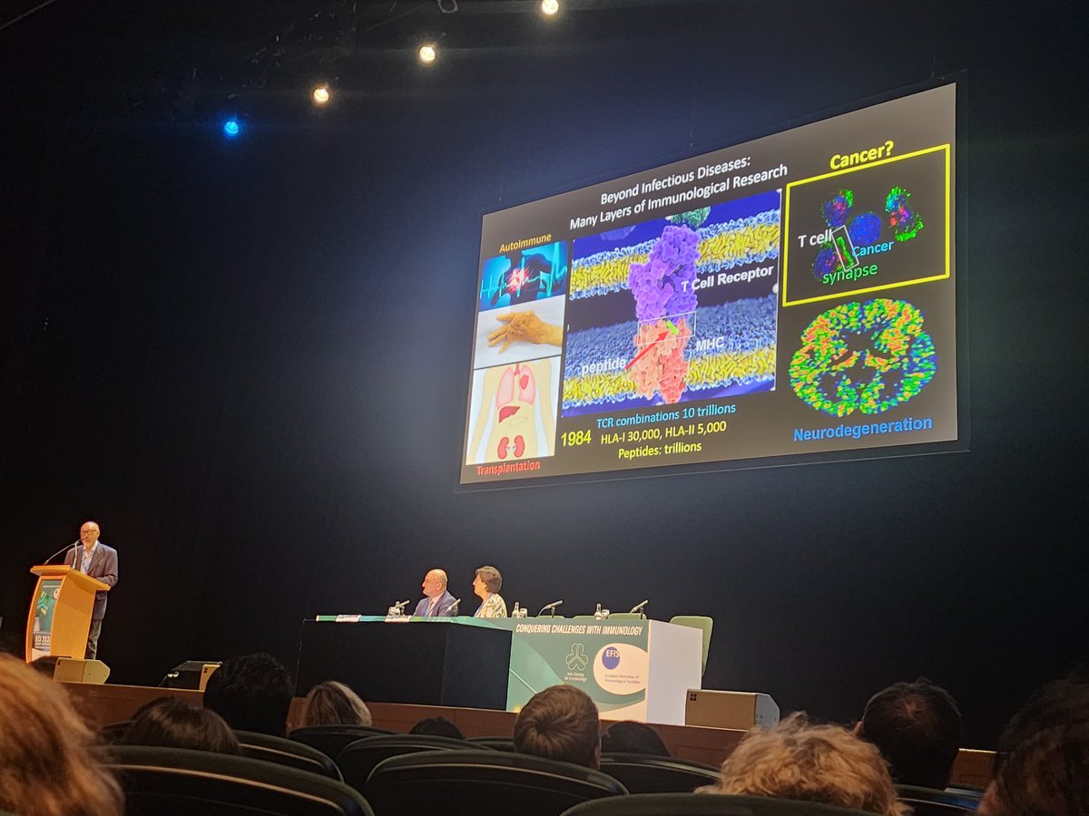 Bob Balderas from <a href="/BDBiosciences/">BD Biosciences</a> educated us on ways to improve #FlowCytometry panel designs.

Prof. Tak Mak, the 2nd keynote speaker at #ECI2024, discussed new #Oncology targets surrounding metabolic adoption, genomic instability, and #immunotherapy
🧪🧬💪 

<a href="/EFIS_Immunology/">EFIS</a>