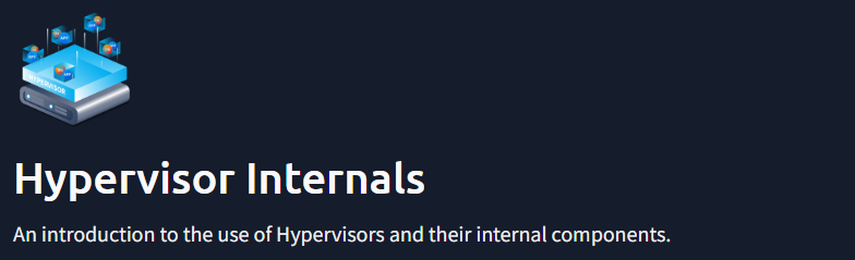cyber_vedant's tweet photo. 🔒 Just completed the "Hypervisor Internals" lab on @tryhackme ! 🖥️ Delved into the fascinating world of hypervisors and their internal components. Super insightful journey into virtualization! 🌐 #TryHackMe #Hypervisor #Cybersecurity https://t.co/U9UiBRNcqe