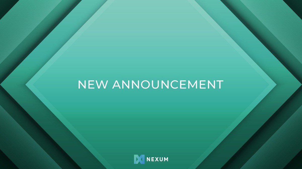 Dear Nexum Community, We appreciate that it has been a few months since our last communication to you, whilst we have been quietly working on a number of exciting and significant developments for the Nexum ecosystem.  

Our loyal community knows that the goal of the Nexum
