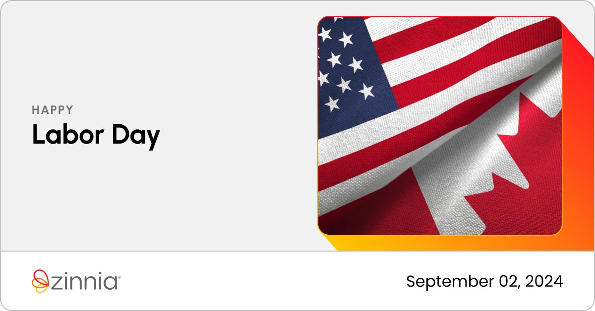zinnia's tweet photo. Celebrating the hard work and dedication that drives our success every day. Happy Labor Day, let's honor the contributions of every team member who helps us move forward. #teamzinnia https://t.co/gKgt4sI1XQ