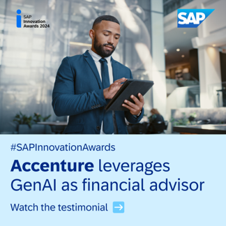 clynch09's tweet photo. Financial leaders, meet your new intelligent virtual assistant! Accenture's innovative technology transforms financial narratives and delivers real-time alerts on key metrics. Discover more about this #SAPInnovationAwards winner in their testimonial video.
https://t.co/66fJgAc8bn https://t.co/k9tMksiQsr