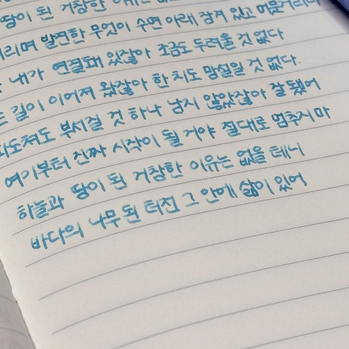 mingsrecord's tweet photo. 바다의 나무 된 터전 그 안에 삶이 있어
#mingswrite https://t.co/PD57Cd335y